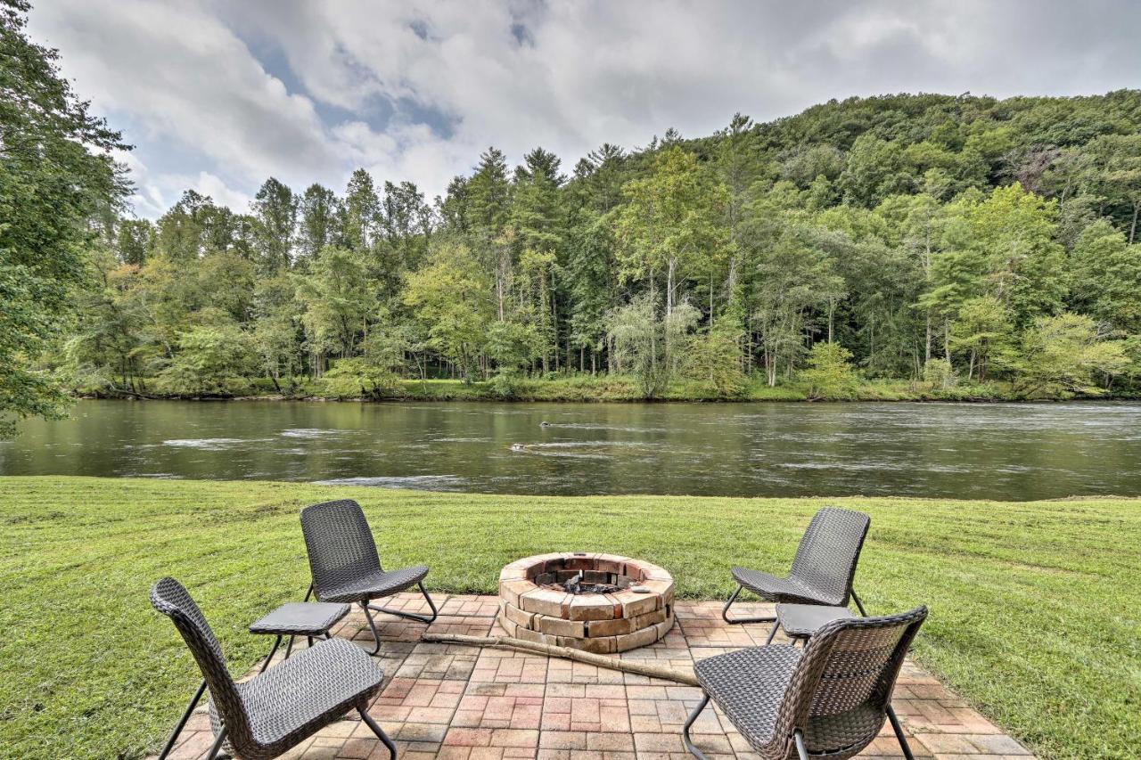 Rivers Edge - Ultimate Riverfront Getaway Hayesville Exterior photo