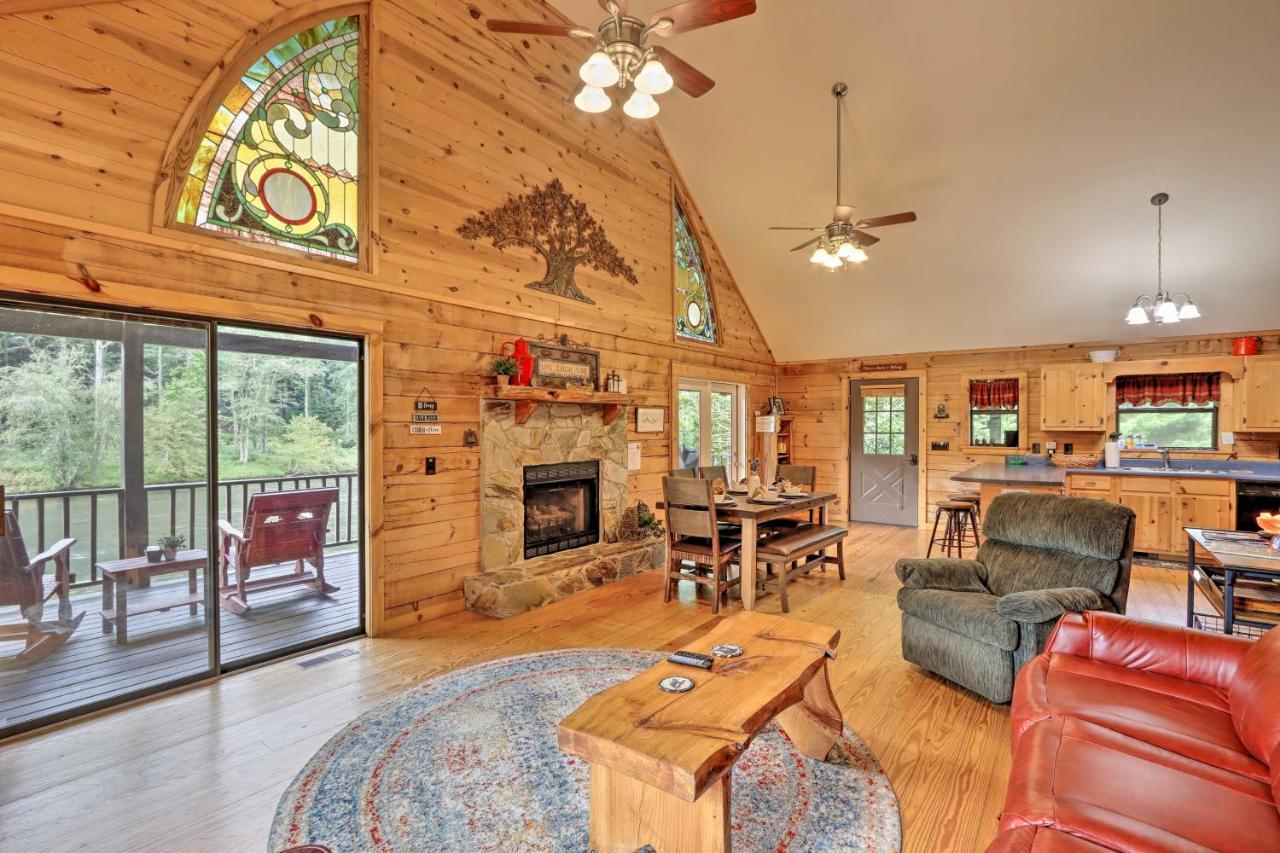 Rivers Edge - Ultimate Riverfront Getaway Hayesville Exterior photo